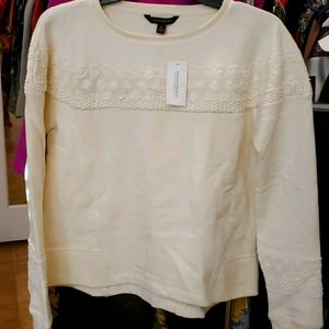 Banana Republic shabby chic sweatshirt